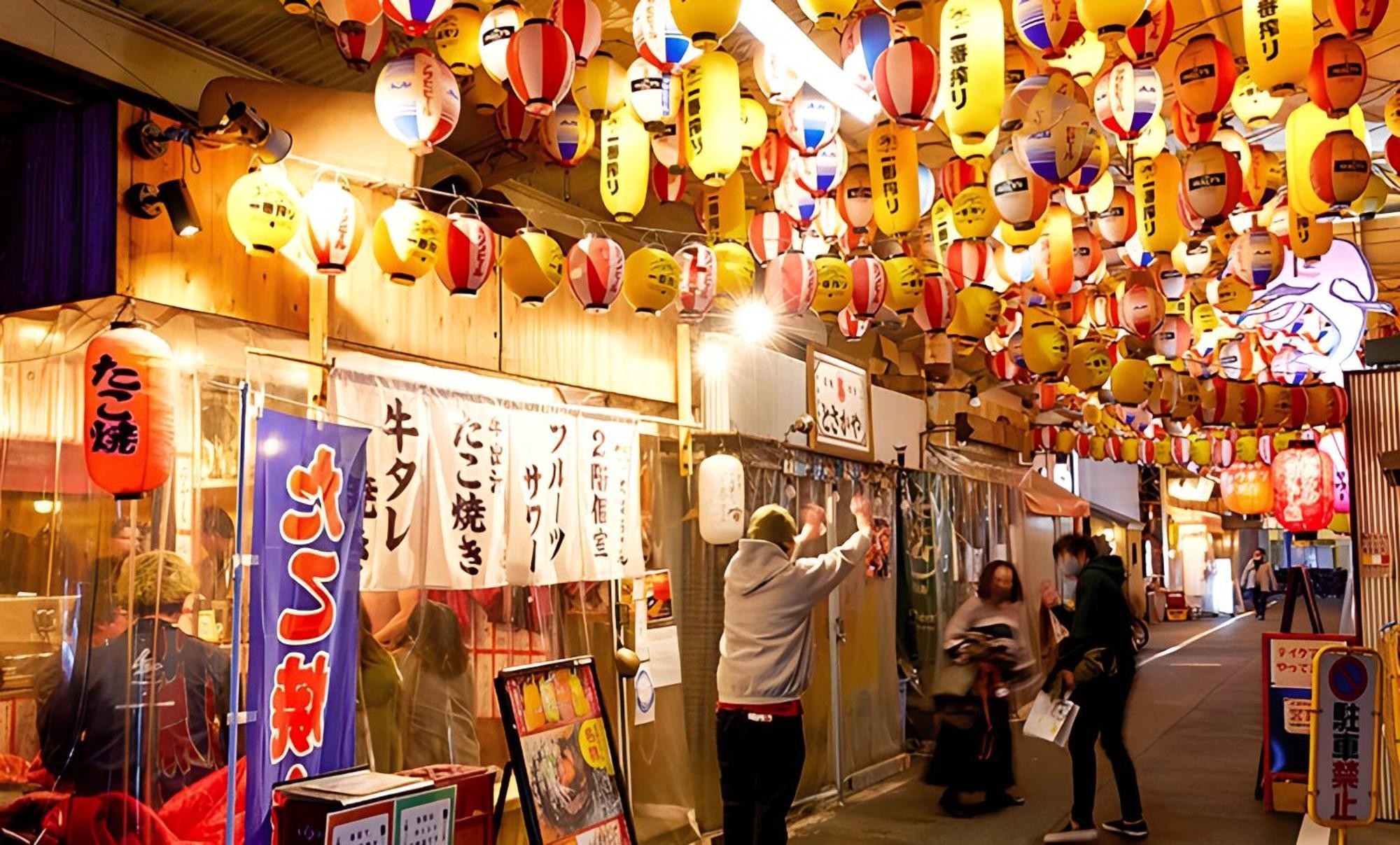 Villa Renewal 天神橋筋六丁目駅徒歩2分 屋上テラス付き一軒家 天満居酒屋街2分 梅田10分 難波15分 Ōsaka Exterior foto