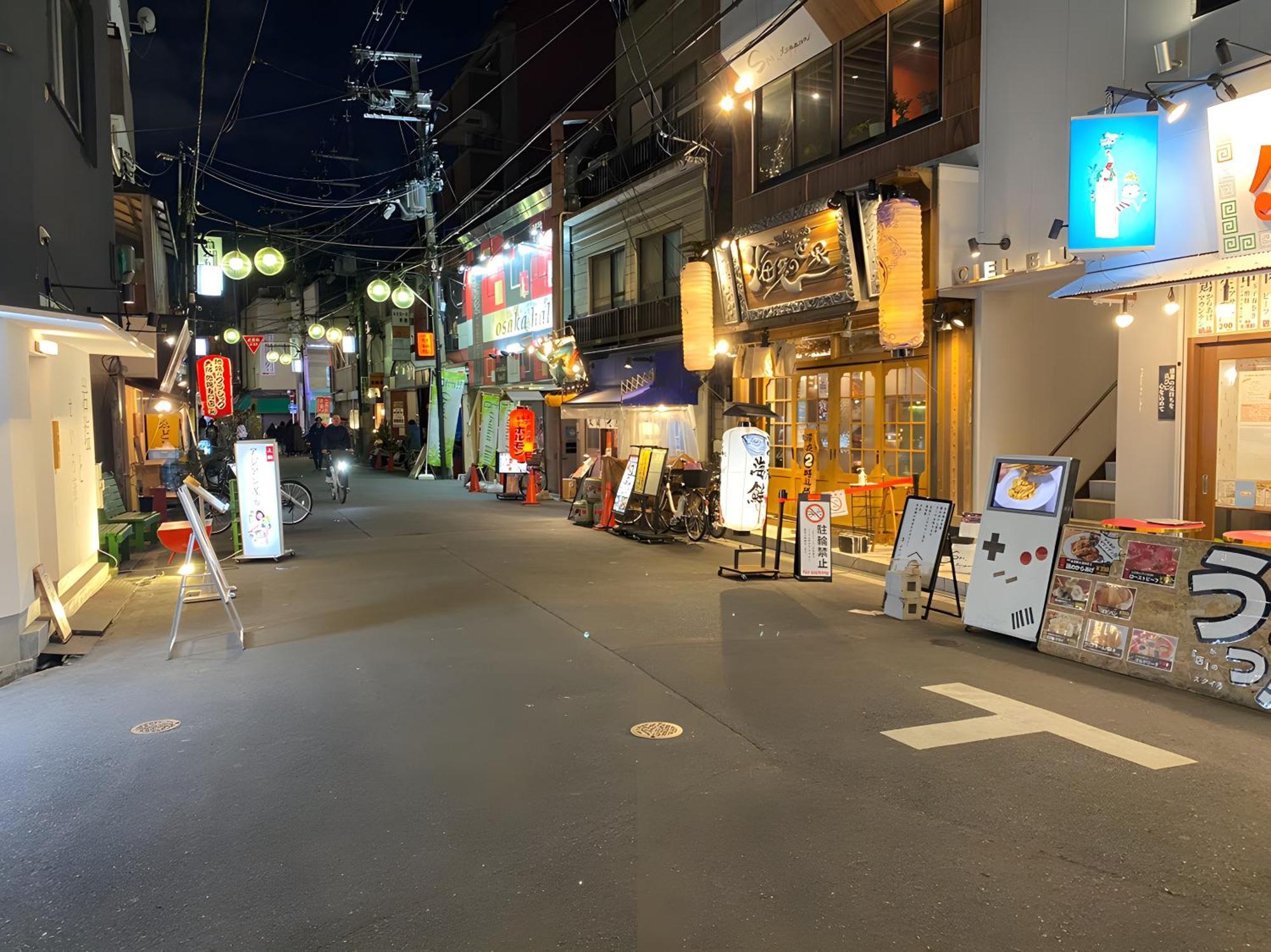 Villa Renewal 天神橋筋六丁目駅徒歩2分 屋上テラス付き一軒家 天満居酒屋街2分 梅田10分 難波15分 Ōsaka Exterior foto